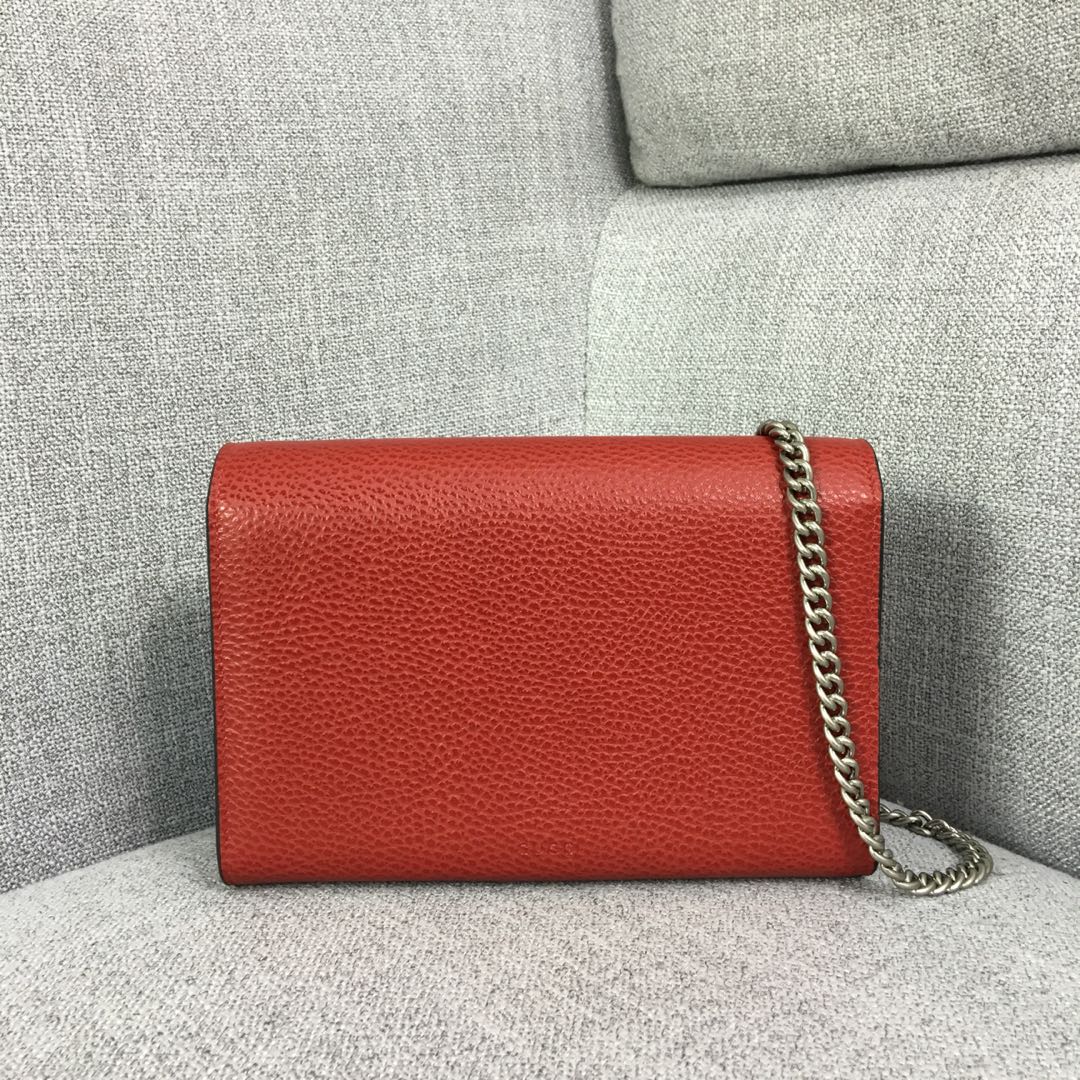 Replica Gucci Dionysus Leather Mini Chain Bag