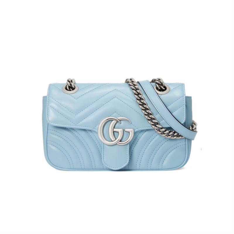 Replica Gucci Gg Marmont Matelasse Chevron Leather Mini Bag 446744