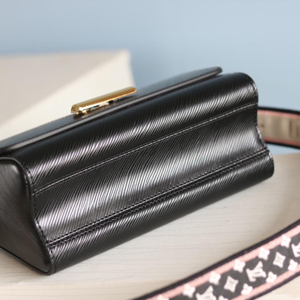 Replica Louis Vuitton Twist Mm M57050 Beige/Black/Pink