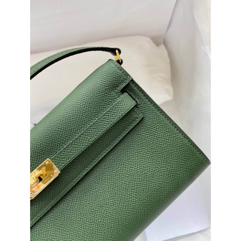 Replica Hermes Kelly Wallet To Go Woc 499041 Army Green