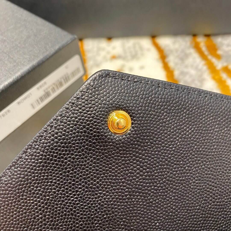 Replica Saint Laurent Monogram Envelope Chain Wallet 377828