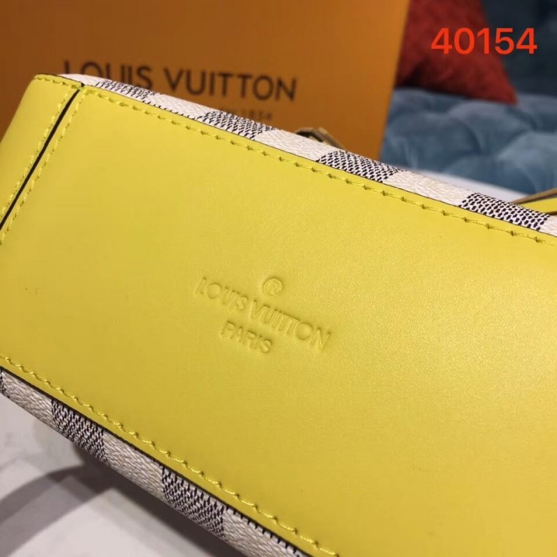 Replica Louis Vuitton Damier Azur Canvas Saintonge N40154