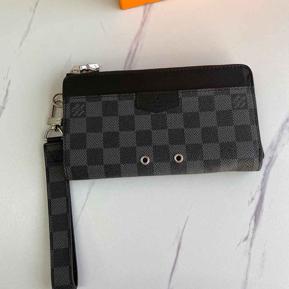 Replica Louis Vuitton Zippy Dragonne N60379-Blk