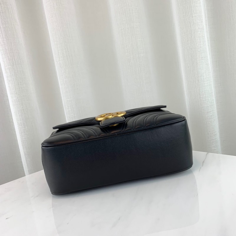 Replica Gucci Gg Marmont Matelasse Top Handle Bag 498100