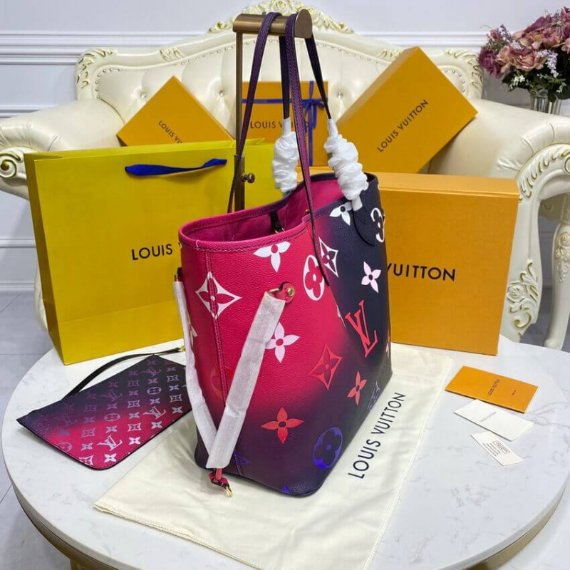 Replica Louis Vuitton Neverfull Mm M20511 Midnight Fuchsia