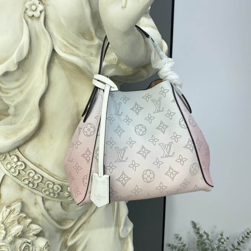 Replica Louis Vuitton Hina Pm Gradient Pink Mahina Leather M57858