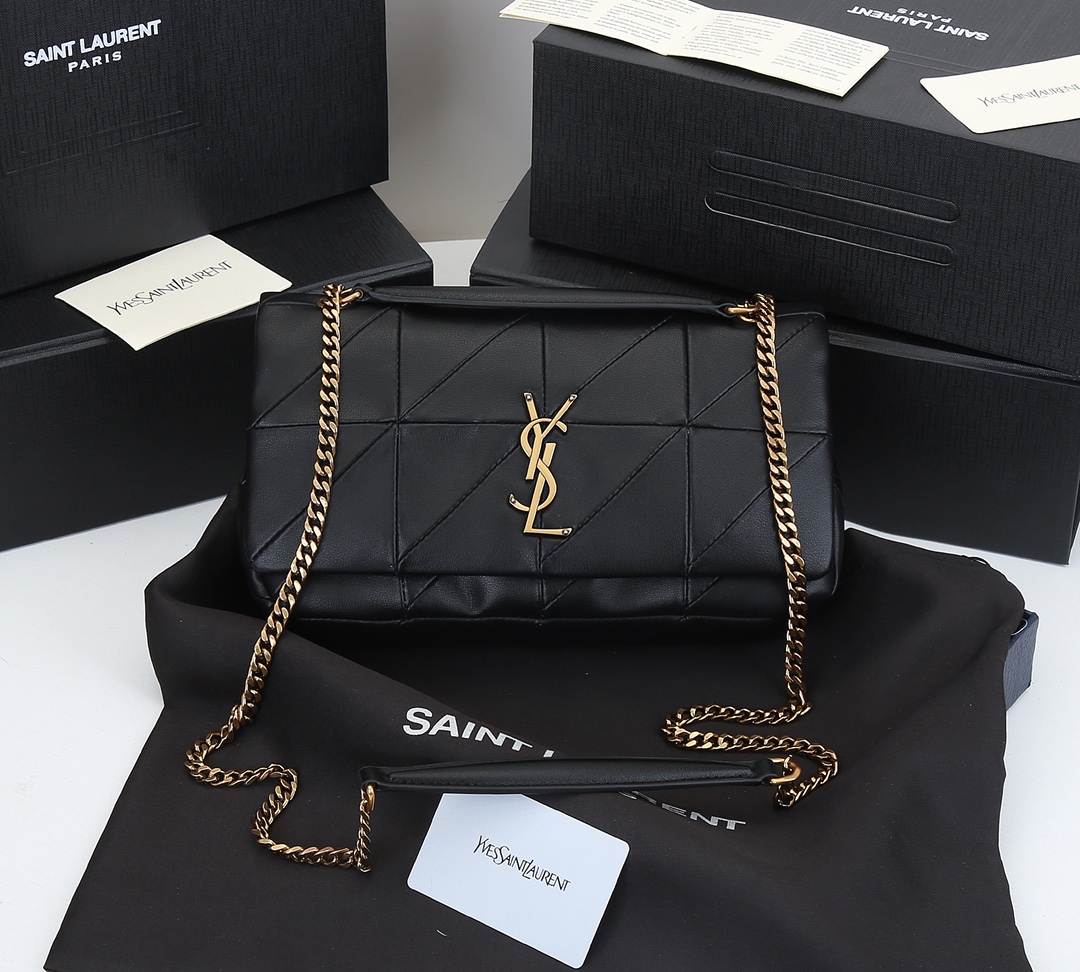 Replica Ysl Jamie Medium  Carre Rive Gauche  In Lambskin