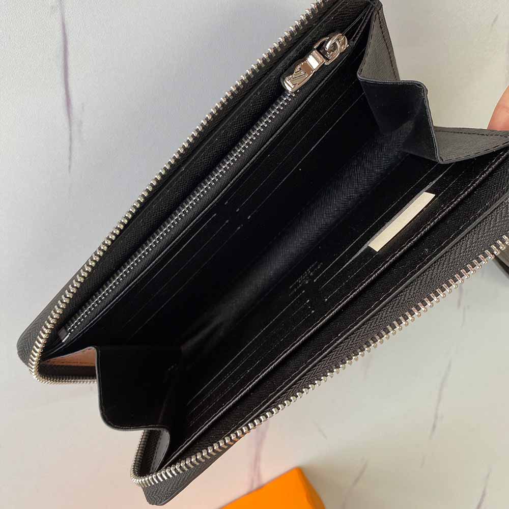 Replica Louis Vuitton Zippy Dragonne N60379-Blk