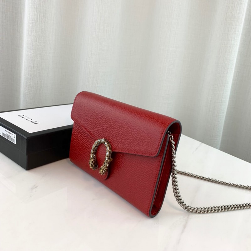 Replica Gucci Dionysus Leather Mini Chain Bag 401231