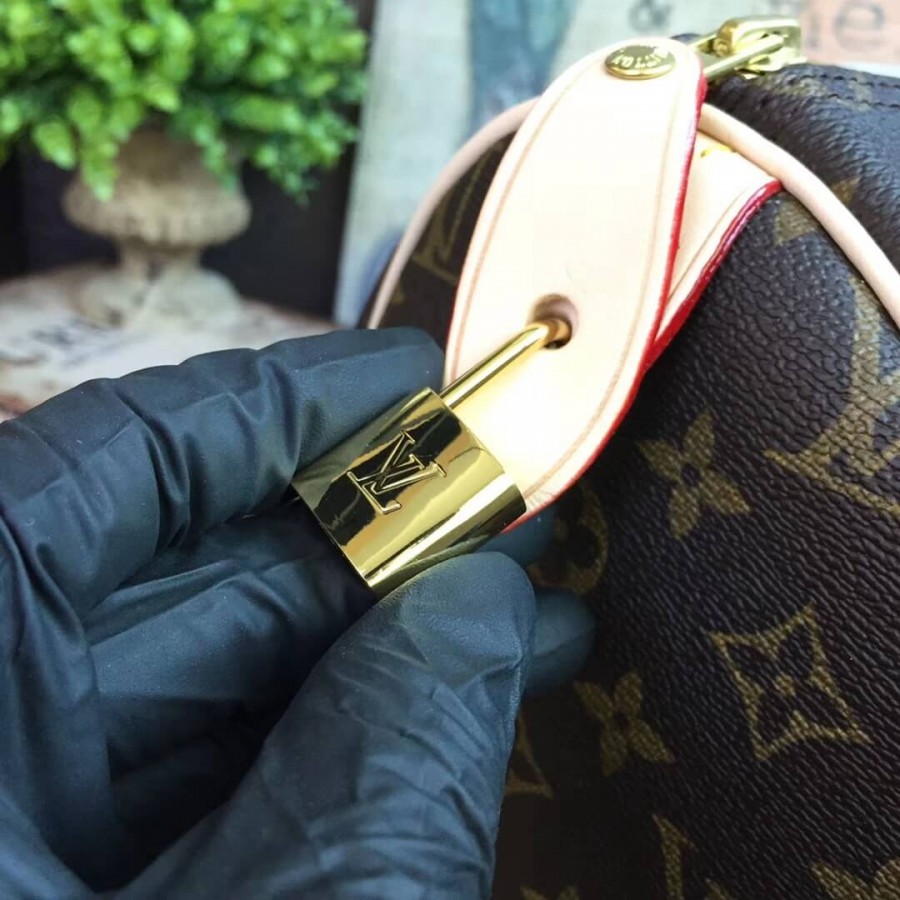 Replica Louis Vuitton Monogram Canvas Speedy 35 M41107