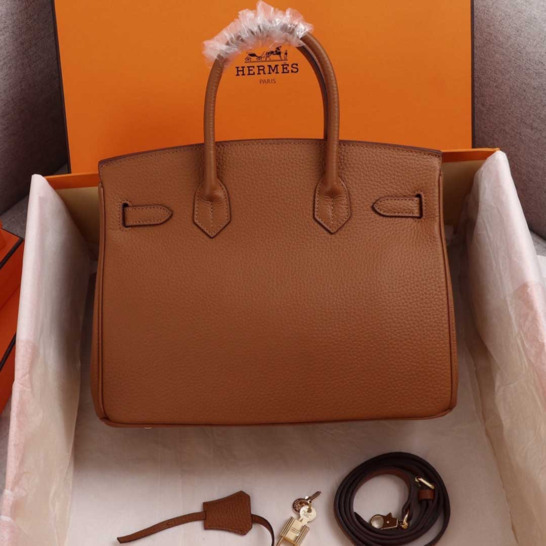 Replica Hermes Aaa-Birkin 25/30/35 Bag Beige/Orange/Navy