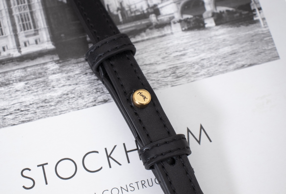 Replica Ysl Kaia Small Satchel In Smooth Leather