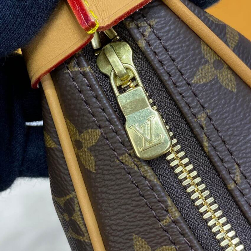 Replica Louis Vuitton Monogram Boulogne 35 Shoulder Bag M51260