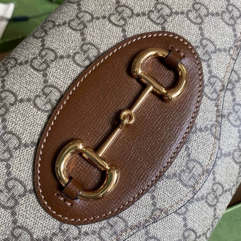 Replica Gucci Horsebit 1955 Small Bag In Gg Supreme 677286