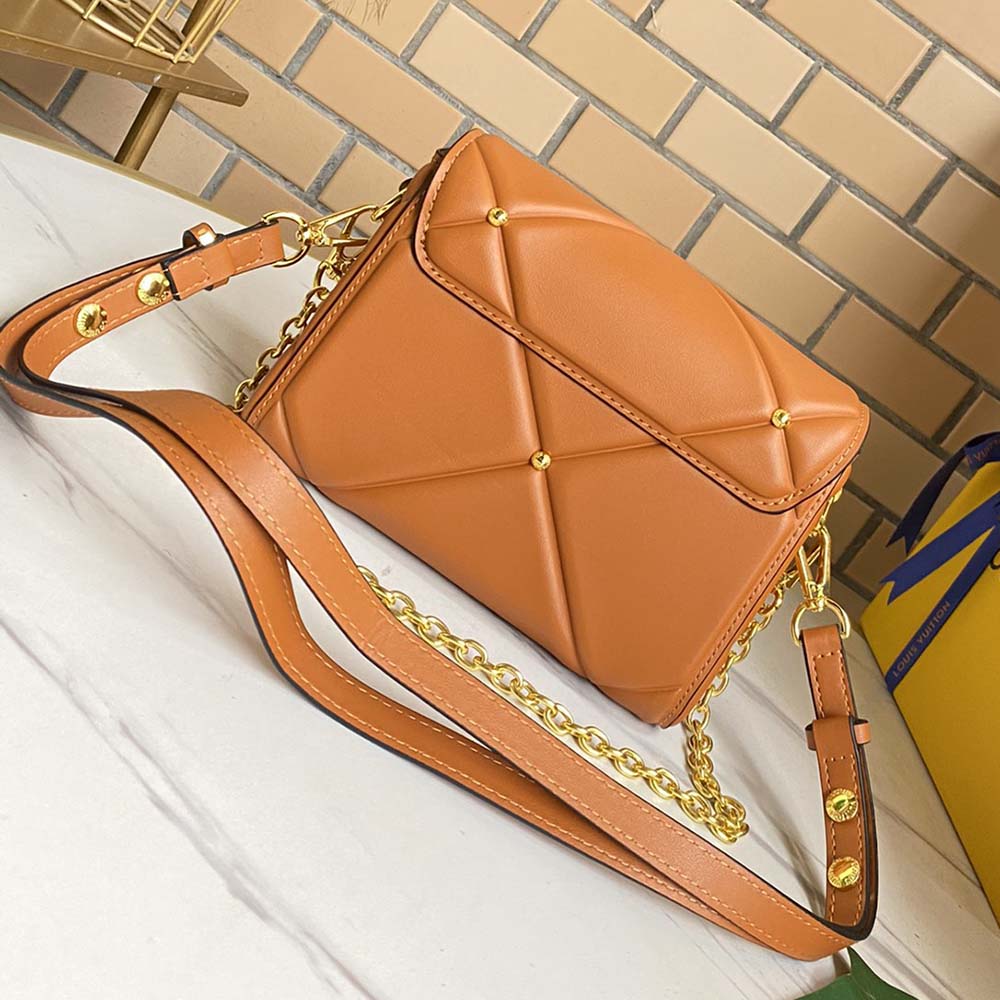 Replica Louis Vuitton Twist Pm- Black/Brown/White