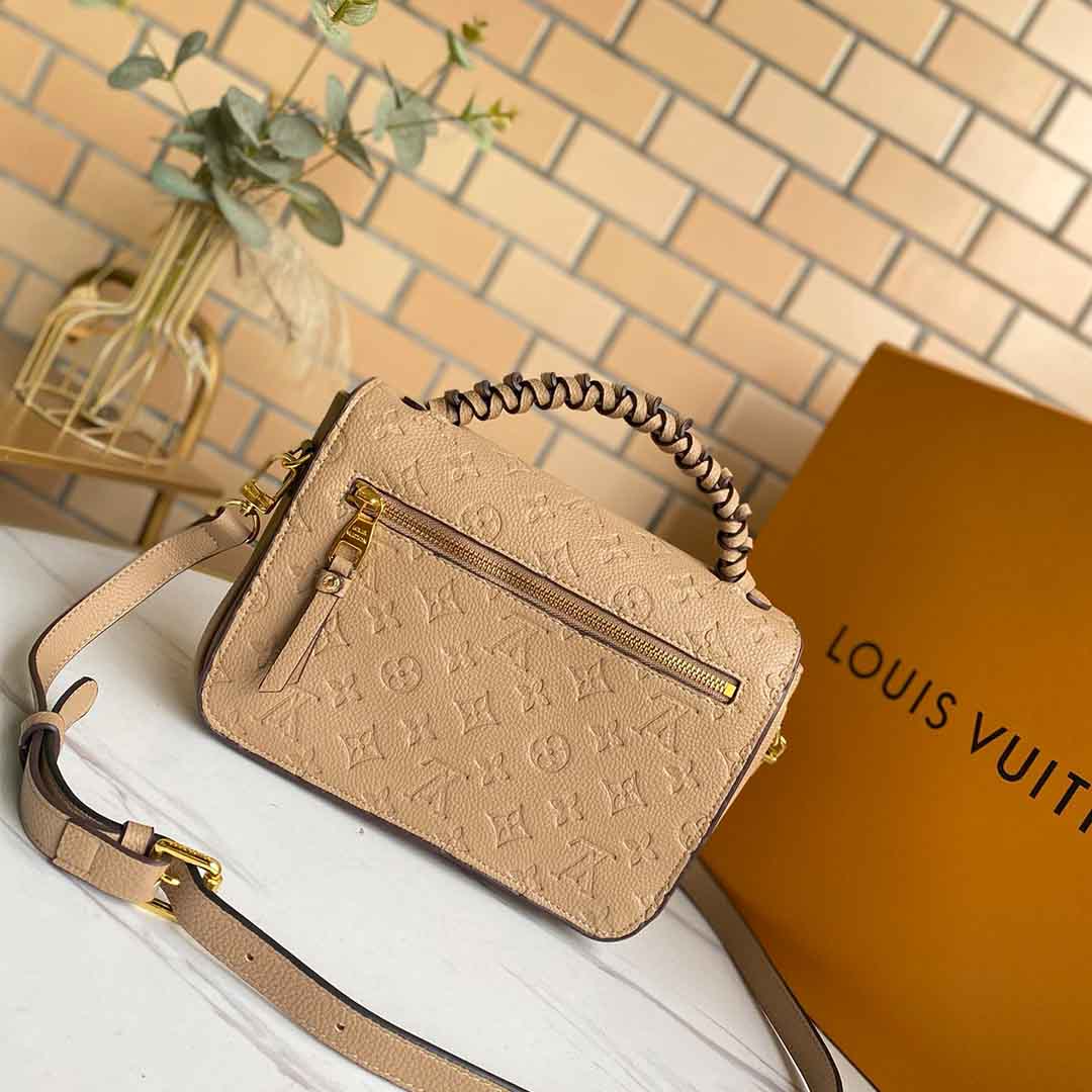 Replica Louis Vuitton Pochette Metis M44881 Navy Blue/Beige/White