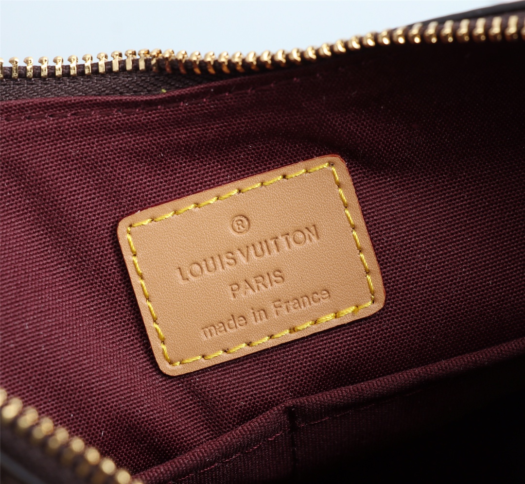 Replica Louis Vuitton Aaa-Odeon Mm M45352 Black/Natural