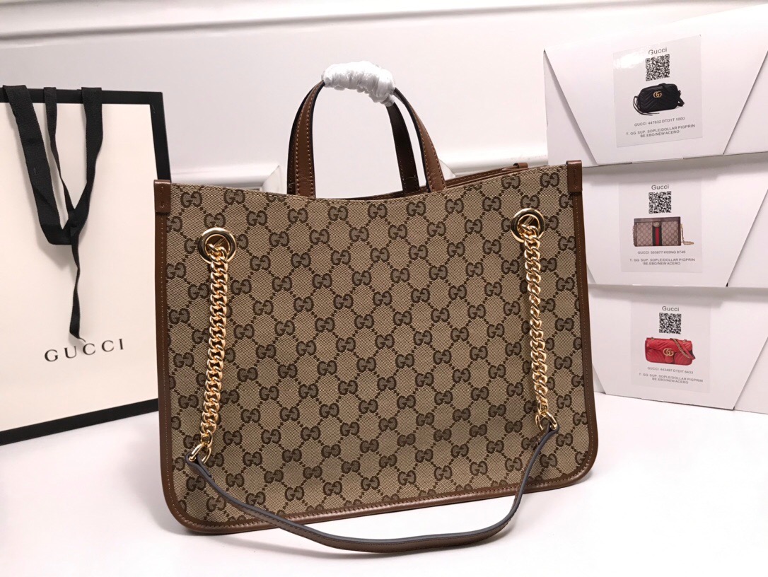 Replica Gucci Horsebit 1955 Medium Tote Bag