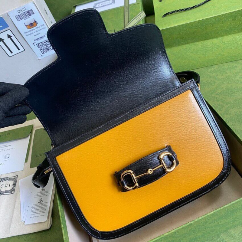 Replica Gucci Horsebit 1955 Small Bag 602204 In White/Sand Leather