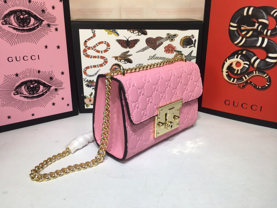 Replica Gucci Padlock Small Signature Shoulder Bag 409487