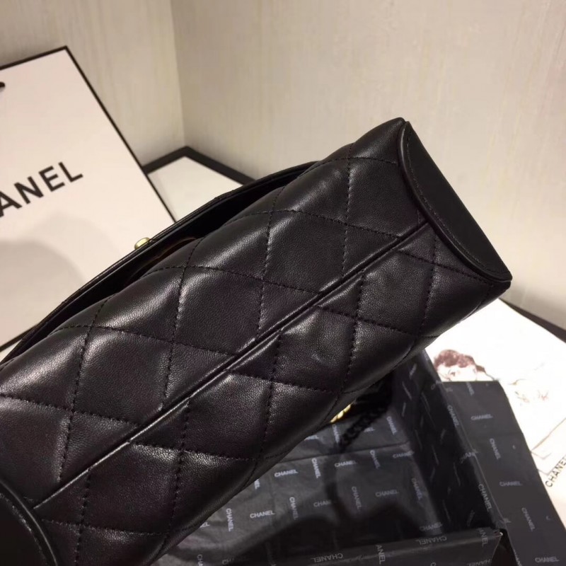 Replica Chanel Flap Bag With Top Handle As1174