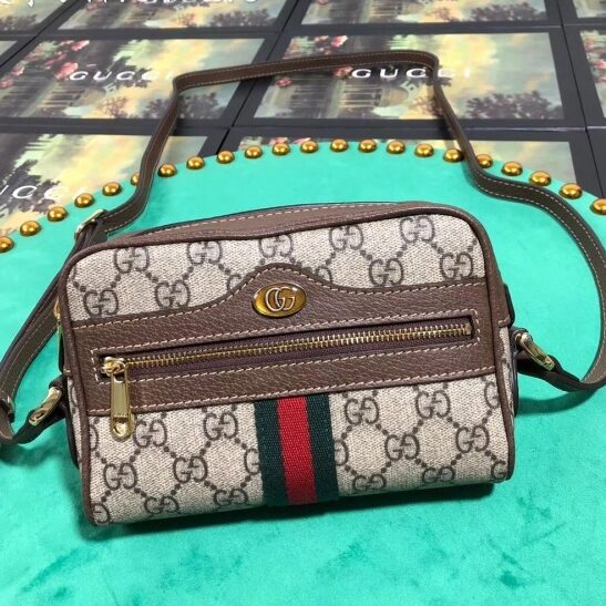 Replica Gucci Ophidia Mini Bag Beige