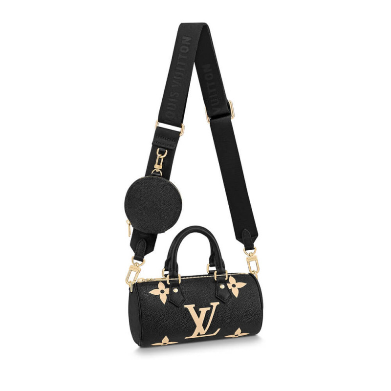 Replica Louis Vuitton Papillon Bb M45980 Black/Beige