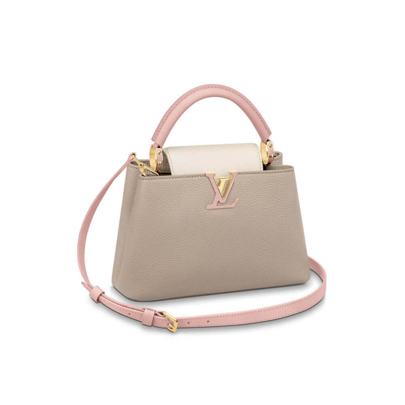 Replica Louis Vuitton Taurillon Leather Capucines Bb M57223