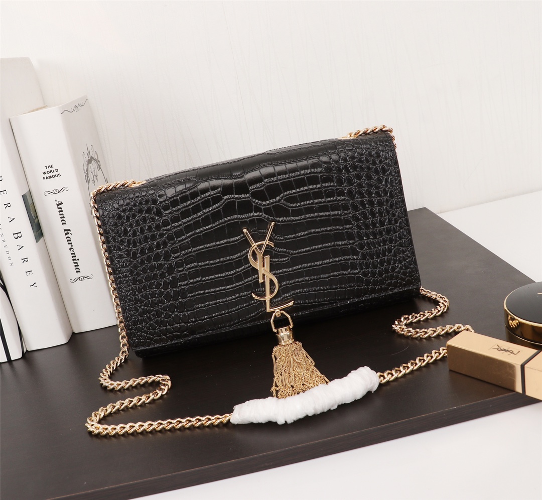 Replica Ysl Kate Medium Bag With Gold Tassel- 4Colors