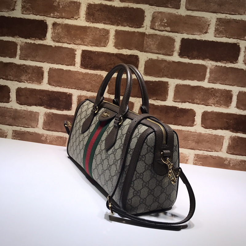 Replica Gucci Ophidia Medium Top Handle Bag Beige