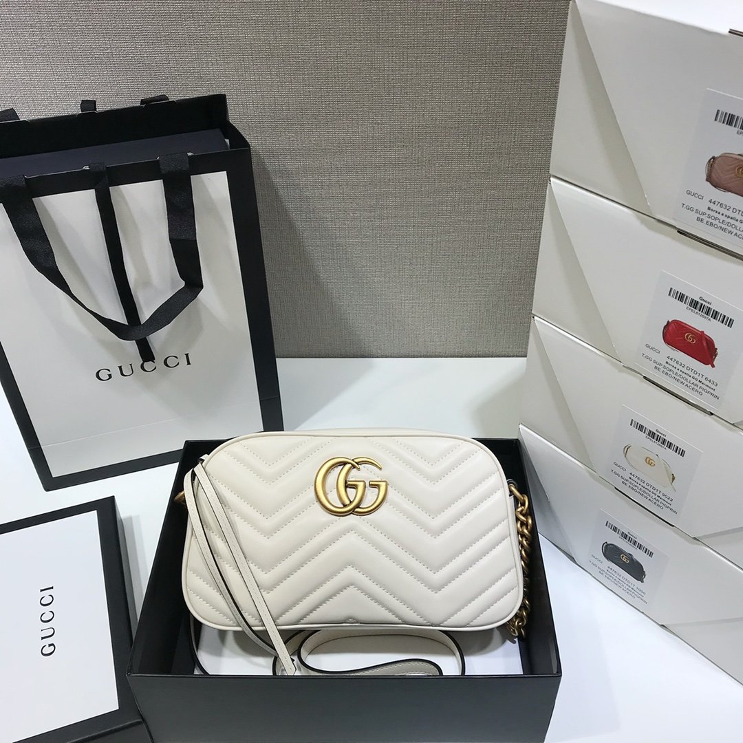Replica Gucci Marmont Small Matelasse Shoulder Bag 447632
