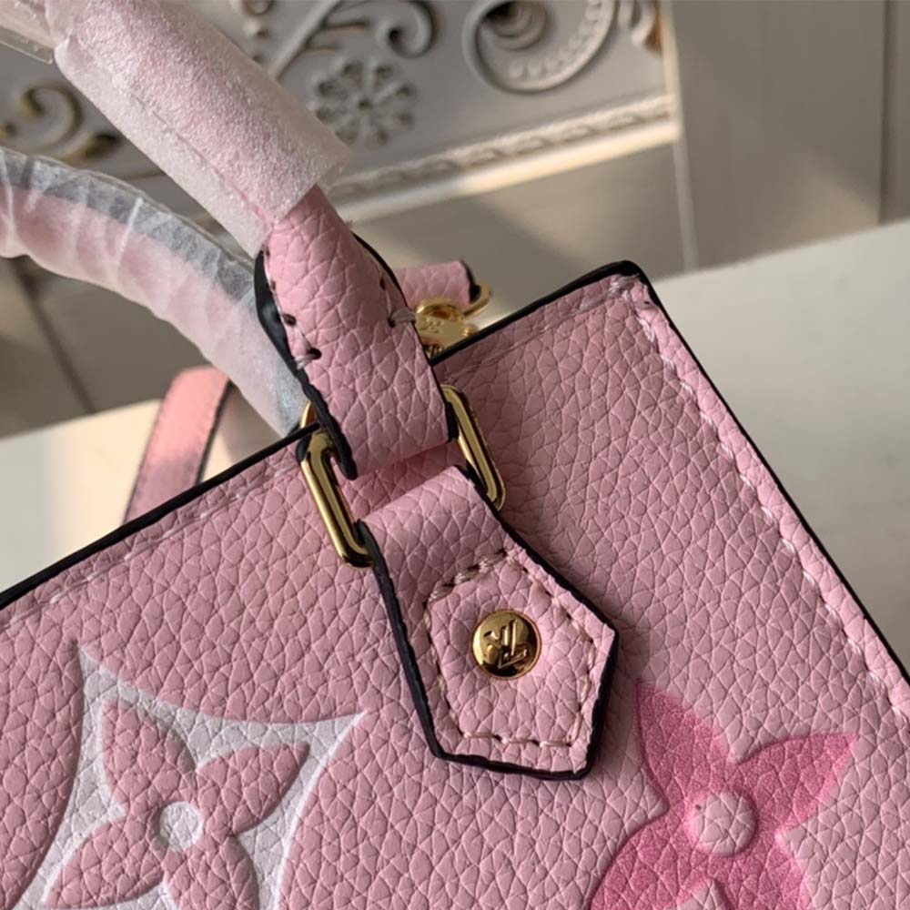 Replica Louis Vuitton Petit Sac Plat M80449 Blue/Pink/Beige