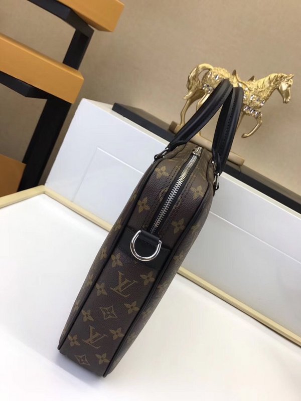 Replica Louis Vuitton Porte-Documents Voyage Pm M52005 Mono Brown