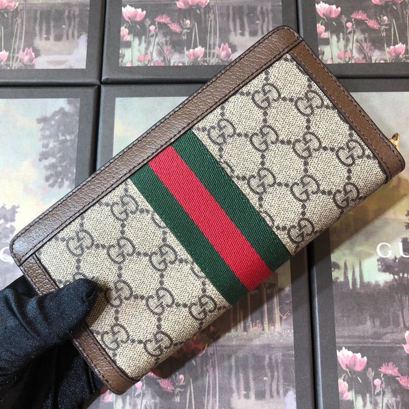 Replica Gucci Ophidia Zip Around Wallet