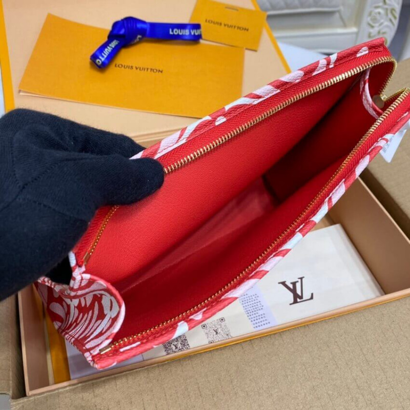 Replica Louis Vuitton Lv Crafty Toiletry Pouch 26 M45476 Red