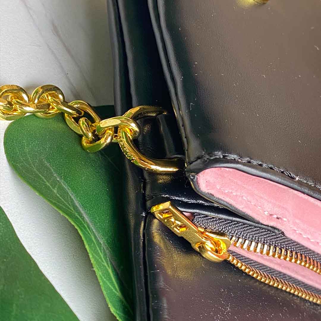 Replica Louis Vuitton Pochette Coussin M80742 Black/Blue/Rose