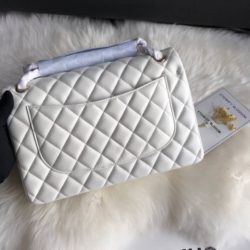 Replica Chanel Lambskin 30Cm Classic Flap Bag A1113