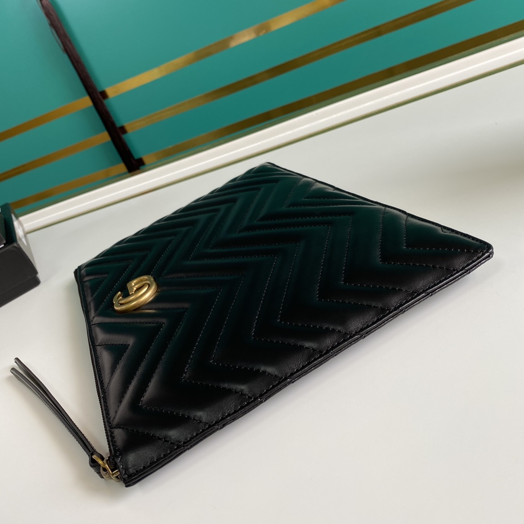 Replica Gucci Marmont Leather Pouch