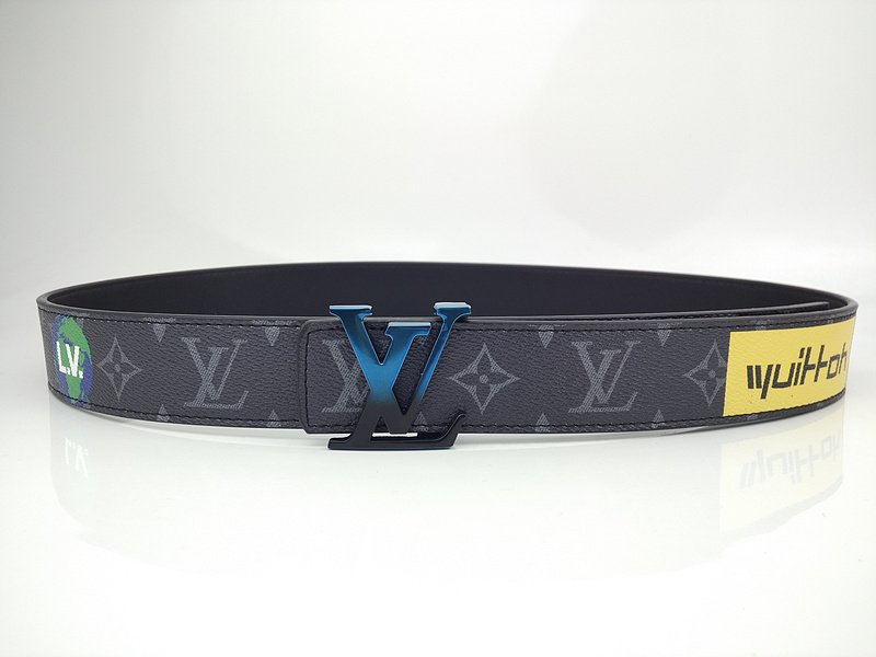Replica Louis Vuitton Belt L192-80 38Mm Blue