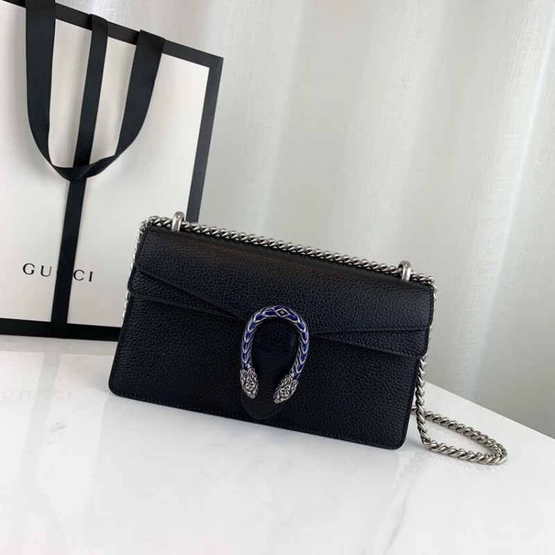Replica Gucci Dionysus Leather Small Shoulder Bag 499623