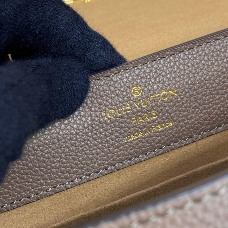 Replica Louis Vuitton Lockme Ever Bb M56645 Smokey/Quartz/Caramel