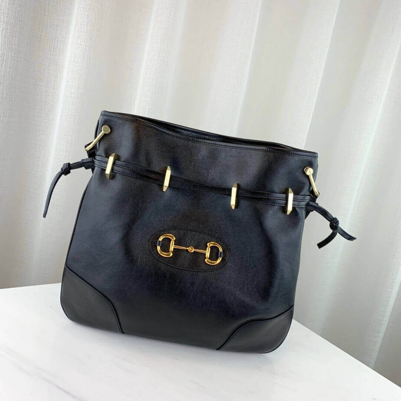 Replica Gucci 1955 Horsebit Tanned Leather Messenger Bag 602089