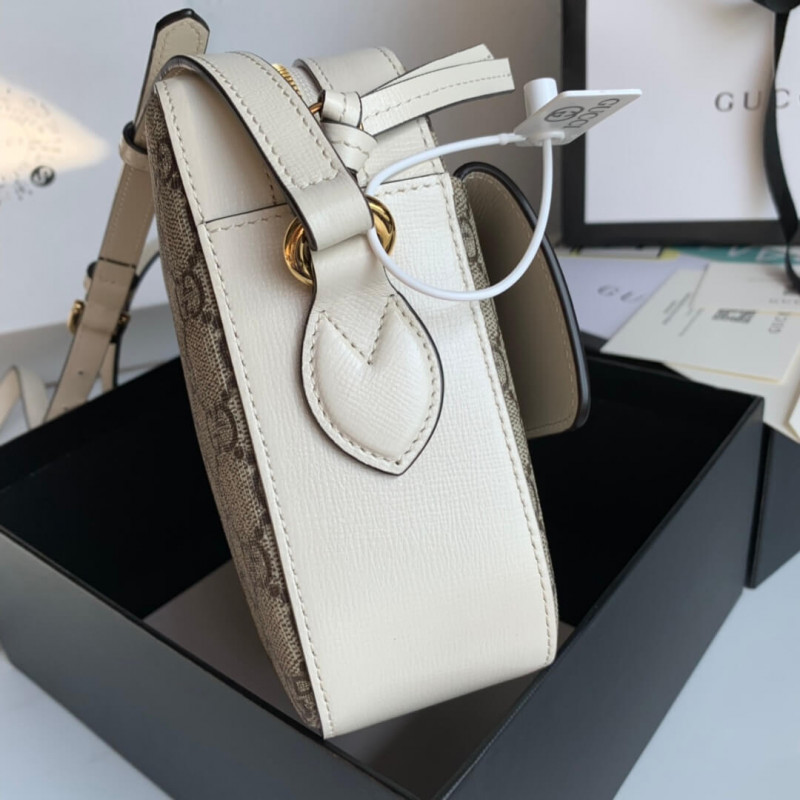 Replica Gucci Horsebit 1955 Small Shoulder Bag In Canvs 645454
