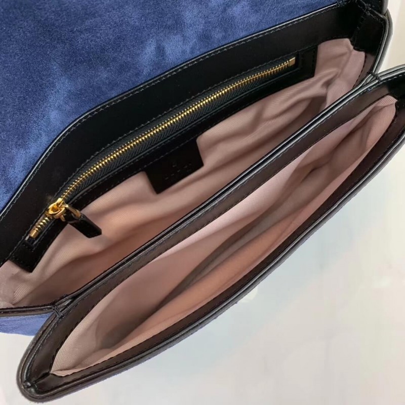 Replica Gucci Suede Arli Small Shoulder Bag 550129