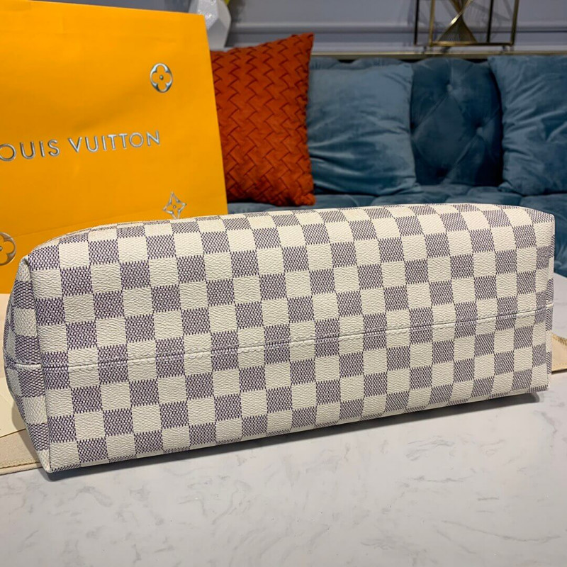 Replica Louis Vuitton Damier Azur Canvas Graceful Mm N42233