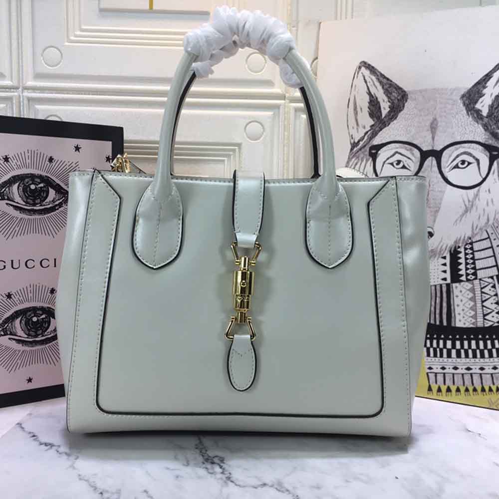 Replica Gucci Jackie 1961 Large Tote Bag 649015 Red/Black/Grey