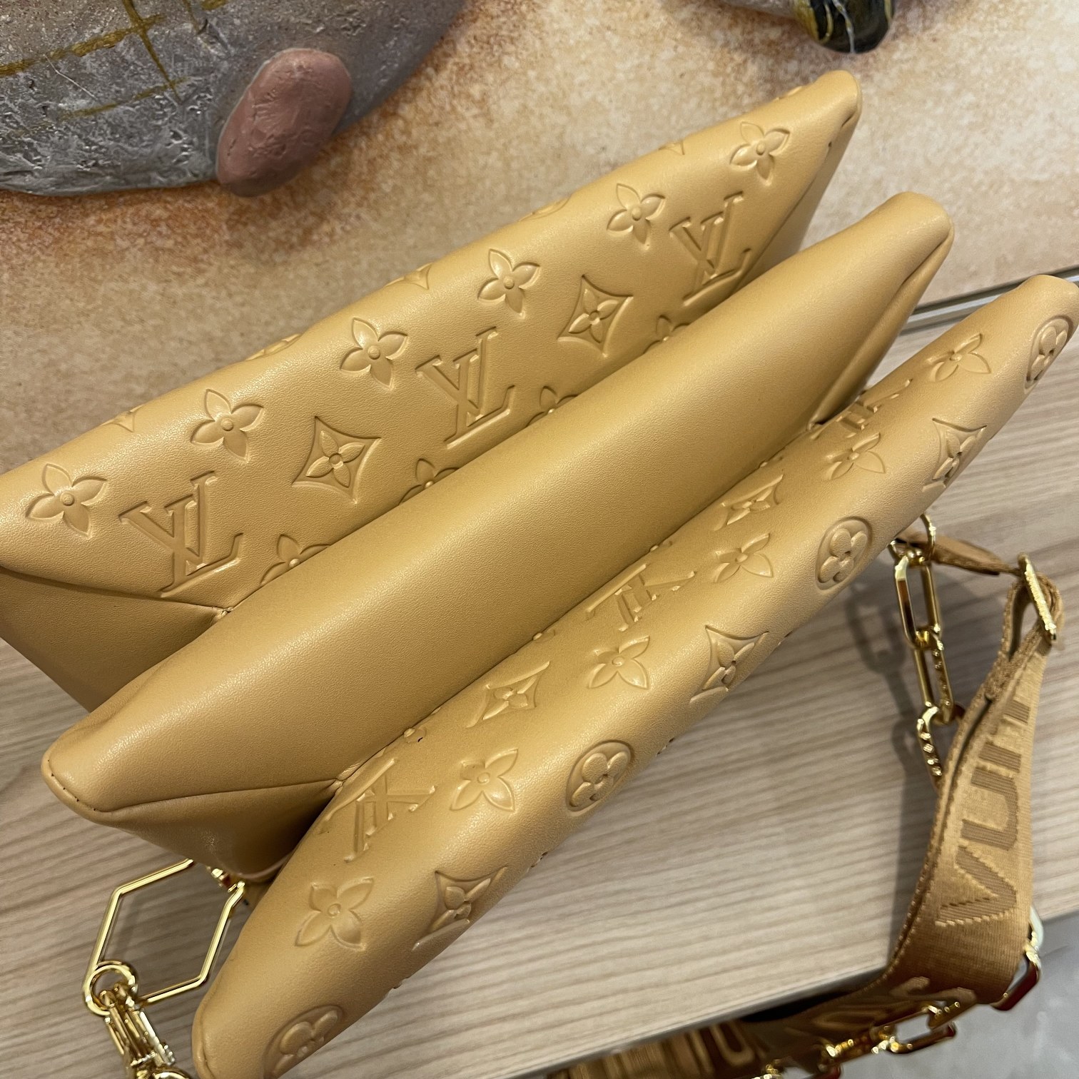 Replica Louis Vuitton Coussin Pm- Pink/Brown/Blue/Green