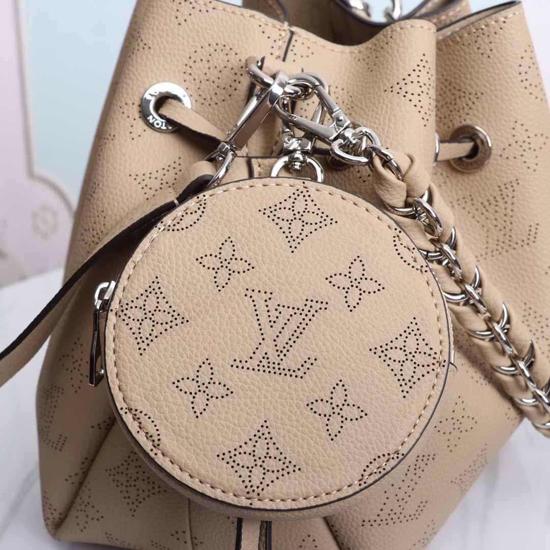 Replica Louis Vuitton Muria M57526 Black/Beige/Pink