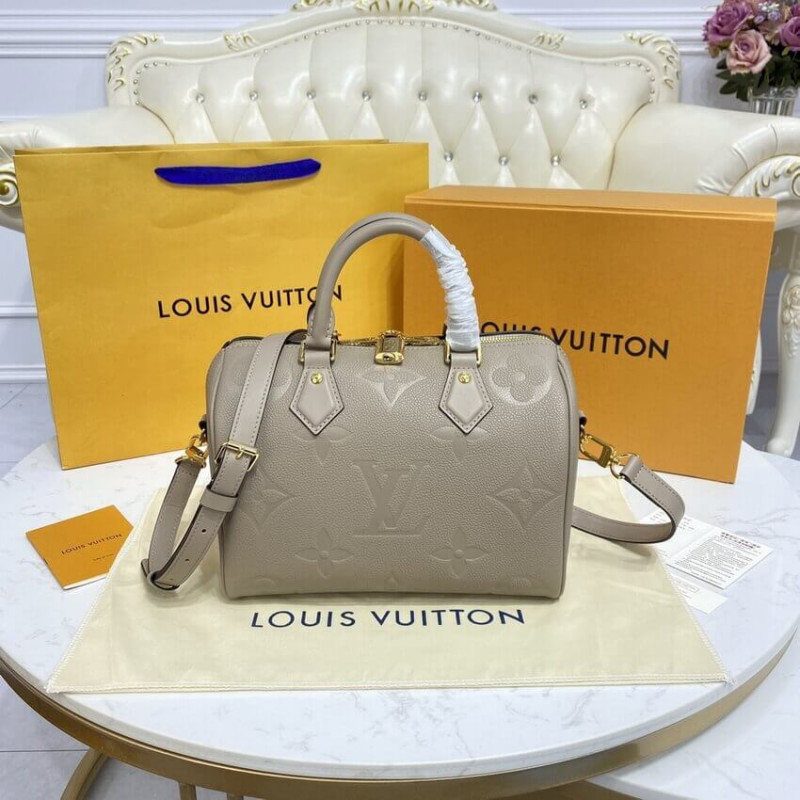 Replica Louis Vuitton Monogram Empreinte Speedy Bandouliere 25 M59273