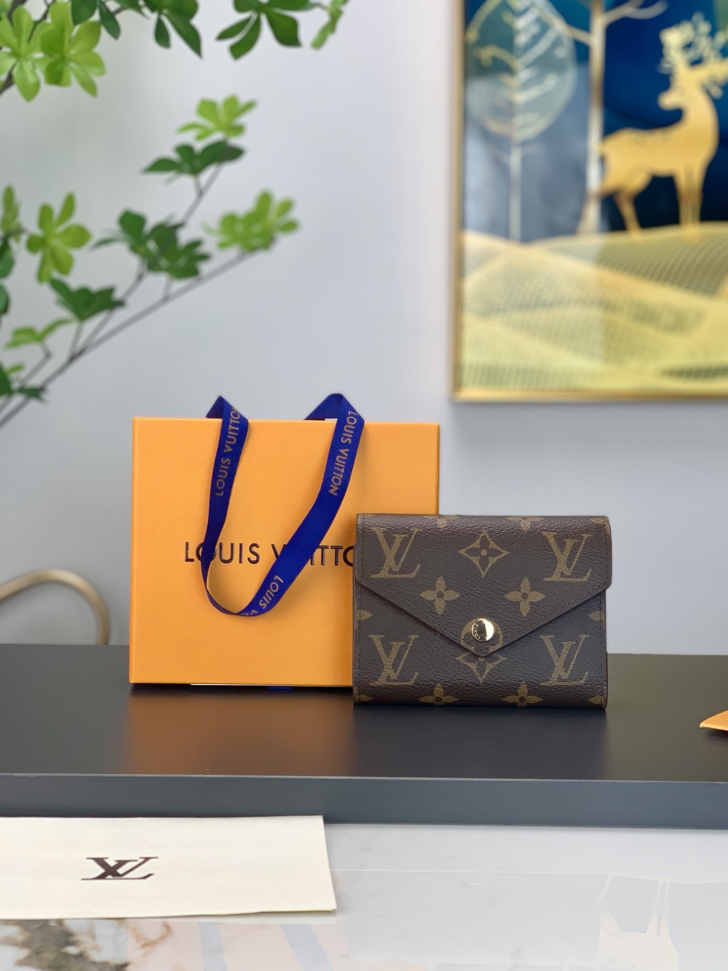 Replica Louis Vuitton Monogram Victorine Wallet M62472